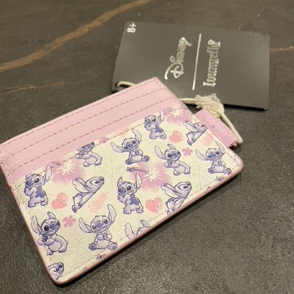 SOLD - Loungefly Stitch Card Wallet - Picture 1 of 7